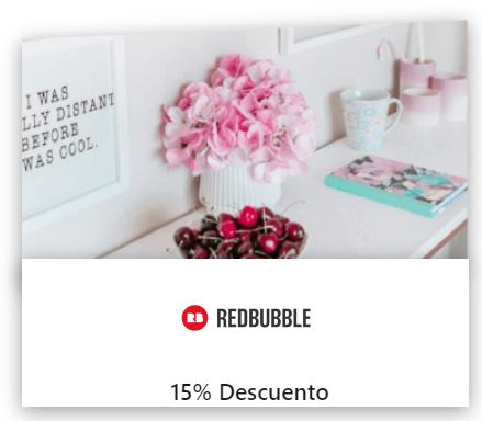 redbubble descuento para estudiantes